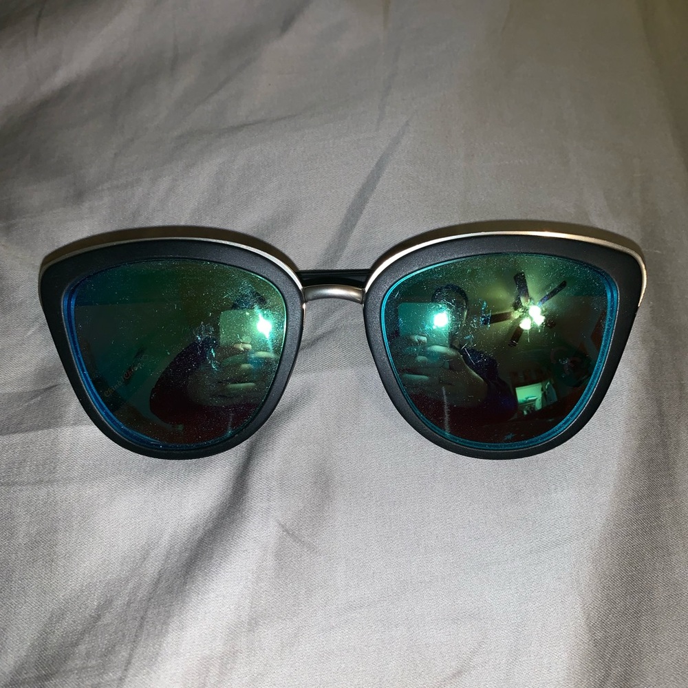 Cute blue green sunglasses